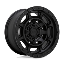 Load image into Gallery viewer, BR CONVOY 17X8.5 5X5.0 M-BLK -18MM