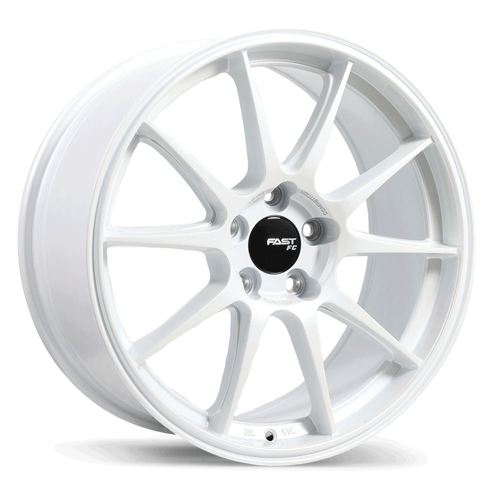 FC08 18x8.0 5x115mm +40 72.6mm WHT / VAR