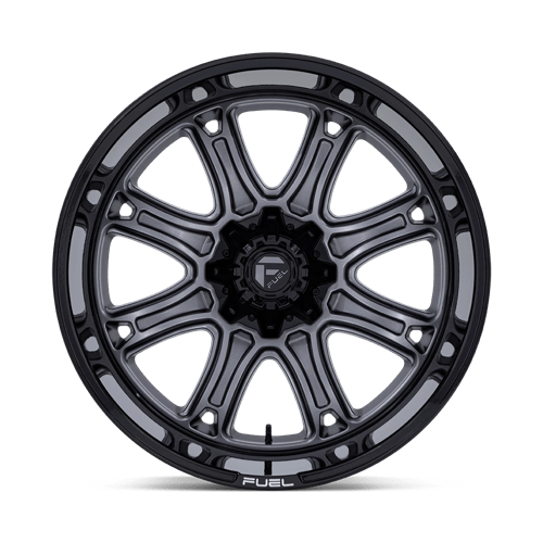 DARKSTAR 24X12 8X180 124 -44 M-GMTL BLK