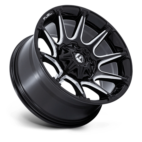 SUPER C 22X12 8X6.5 125 -44 G-BLK MILL