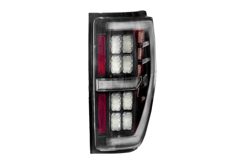 XB LED TAILS FORD F150 09-14 PAIR  BLACK