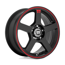 Load image into Gallery viewer, MR116 16X7 5X100/4.5 M-BLK/RED +40MM