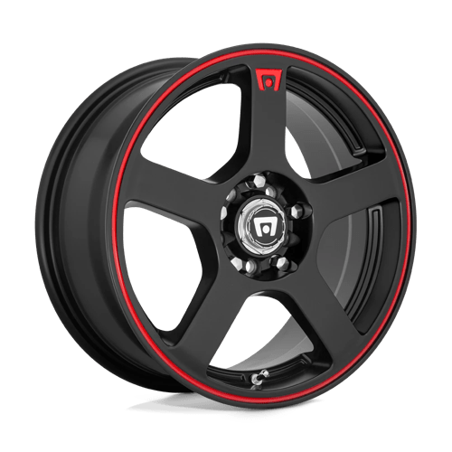 MR116 15X6.5 4X100/4.5 M-BLK/RED +40MM