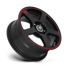Load image into Gallery viewer, MR116 18X8 5X100/4.5 M-BLK/RED +45MM