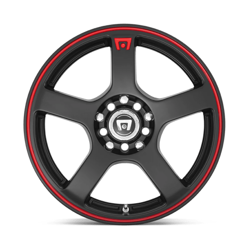 MR116 18X8 5X100/4.5 M-BLK/RED +35MM