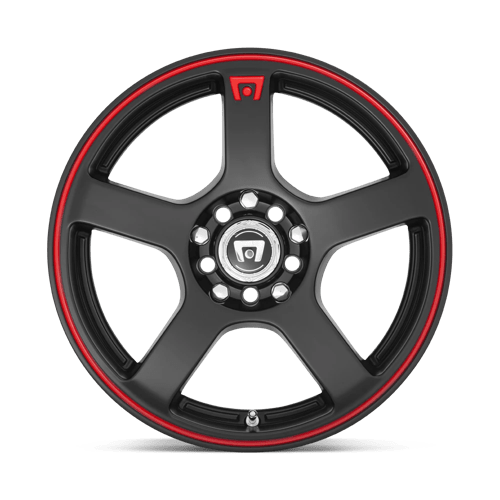 MR116 18X8 5X100/4.5 M-BLK/RED +45MM