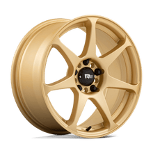 Load image into Gallery viewer, MR154 BATTLE 17X8 5X120 GOLD +30