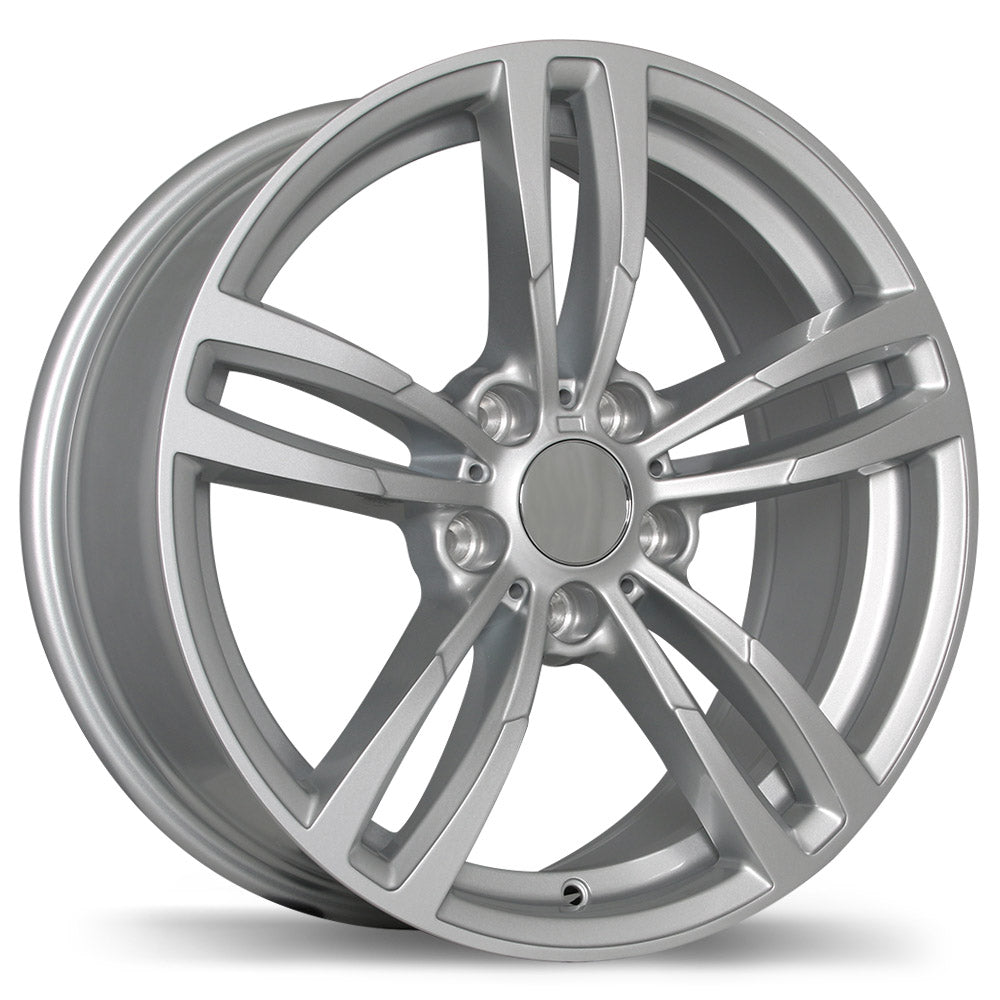 R163A 17x8.0 5x120mm +35 72.6mm SIL