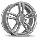 R163A 17x8.0 5x120mm +35 74.1mm SIL