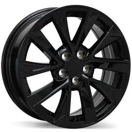 R240 16x6.5 5x100mm +39 54.1mm BLK