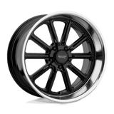 VN507 18X9.5 5X4.75 G-BLK DIA LP 00MM