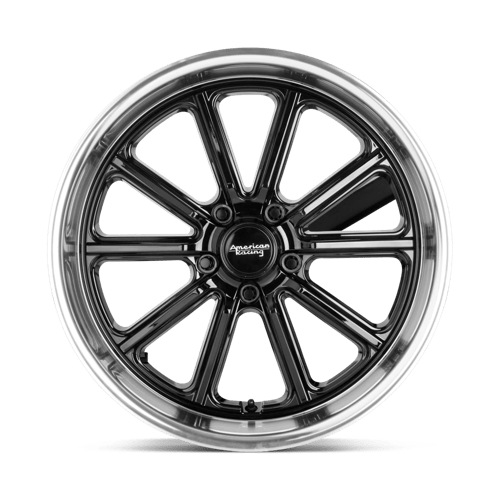 VN507 18X9.5 5X4.5 G-BLK DIA LP 00MM