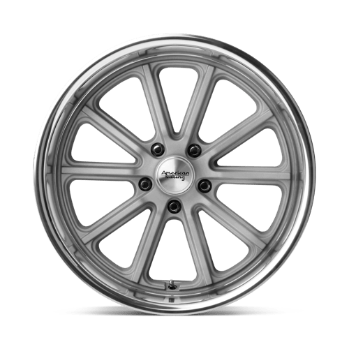 VN507 17X8 5X4.75 VINTAGE SLV DIA LP 0MM