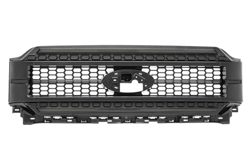 GRILLE F150 2021+ PAINTABLE-BLK WHT DRL