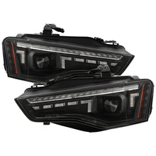 Load image into Gallery viewer, Spyder 13-17 Audi A5 HID Model Only Projector Headlights - Black (PRO-YD-AA513HIDSI-SEQGR-BK)