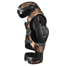 Load image into Gallery viewer, EVS Axis Pro Knee Brace Black/Copper - Medium/Right