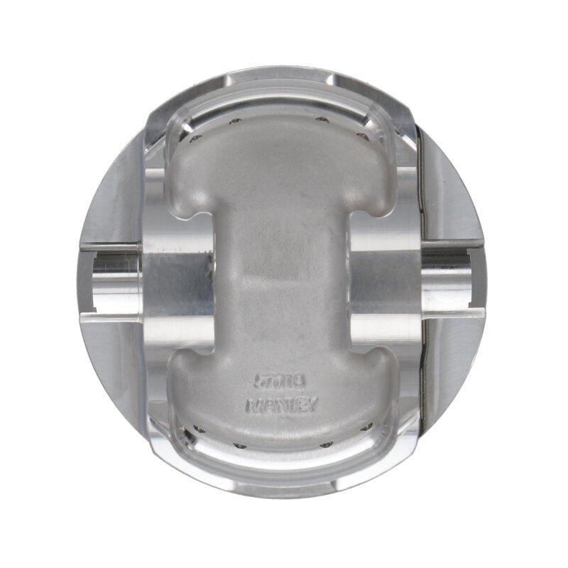 Manley Chevrolet LS Piston Set - 4.010in Bore 1.115in CH, -4.00 CC