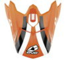 Load image into Gallery viewer, EVS T3 Works Visor - Orange/White/Black