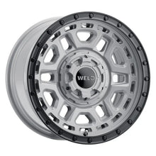 Load image into Gallery viewer, Weld Off-Road Crux 17x9in / 5x114.3 BP / ET 0 / 78.1mm Bore - Gloss Armor Gray / Satin Black Wheel