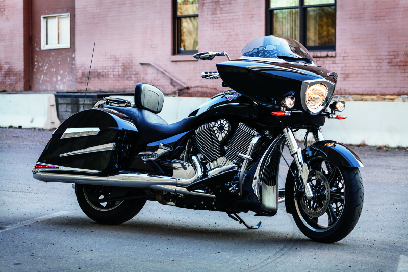 Kuryakyn LED Saddlebag Extensions For Victory Models Chrome