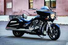 Load image into Gallery viewer, Kuryakyn LED Saddlebag Extensions For Victory Models Chrome