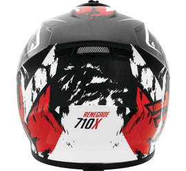 THH Helmets T710XR Renegade White/Red Youth - Small