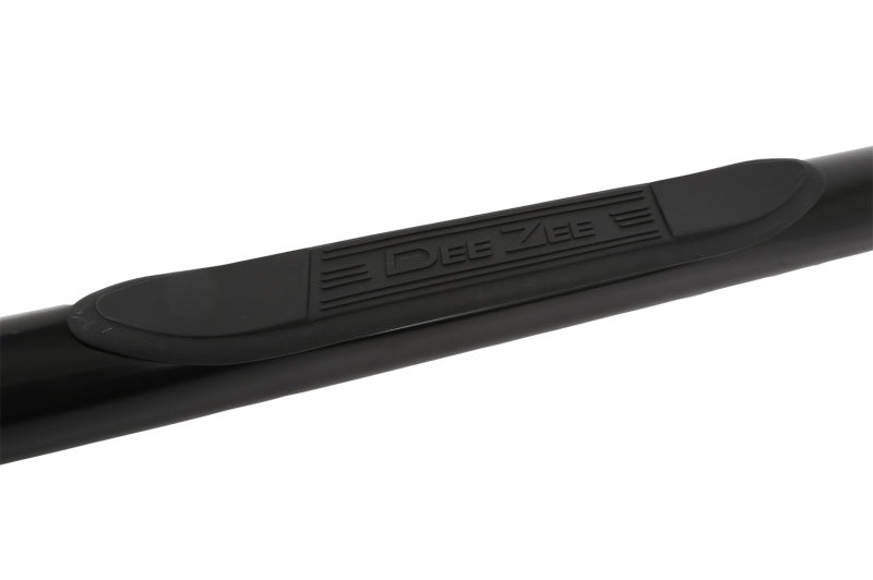 Dee Zee 14-19 Chevrolet Silverado Tubes - 3In Round Black Steel ExtCab