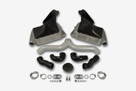 do88 07-09 Porsche 911 Turbo/GT2 (997.1) BigPack Intercooler Kit w/Silver Pipe