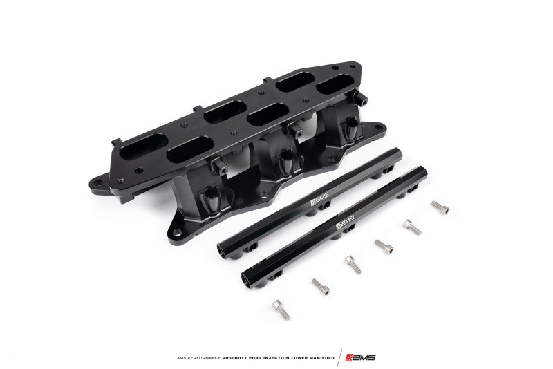 AMS Performance 2023+ Nissan Z Port Injection Lower Manifold - Black