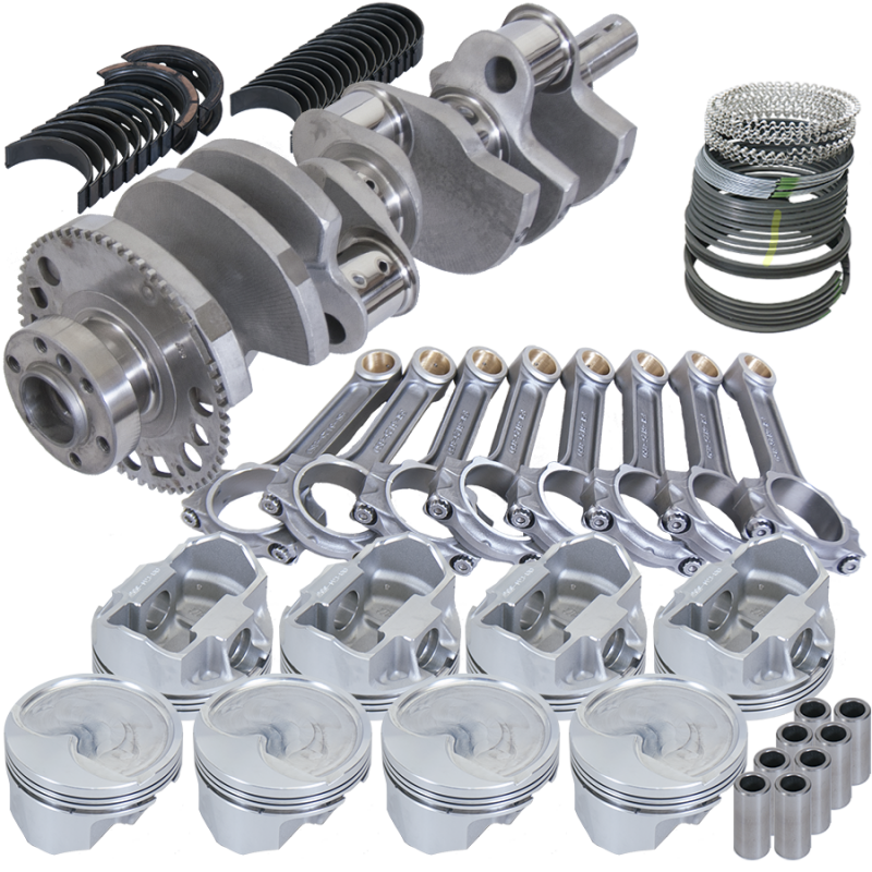 Eagle Chevy LS2 4.000in Crank 58 Tth Reluctor 6.125in I-Beam Rods 4.030in Pistons Rotating Assembly