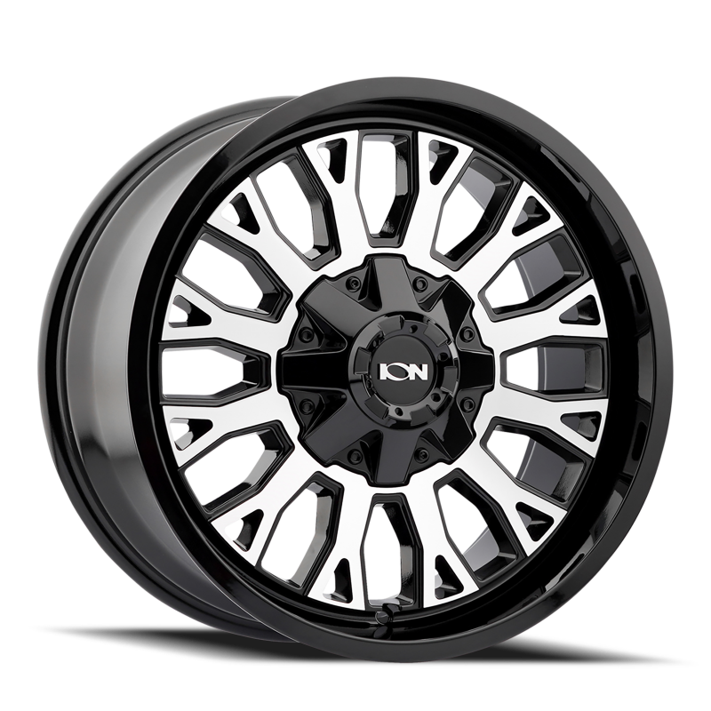 ION Type 152 20x9 / 6x139.7 BP / 0mm Offset / 106mm Hub Black/Machined Wheel
