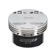 Load image into Gallery viewer, Manley Nissan GTR VR38DETT 99mm Bore 88.4mm Stroke -2cc Dish Turbo Tuff Piston Set w/ Rings