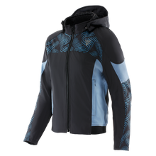 Load image into Gallery viewer, Dainese Ignite 2 Tex Jacket Womens Black/Blue Mirage Size - 56
