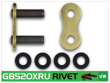 Load image into Gallery viewer, RK Chain GB520XRU-RIVET - Gold