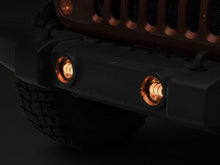 Load image into Gallery viewer, Raxiom 07-23 Jeep Wrangler JK &amp; JL Axial Series Tri-Bar LED Fog Lights- Amber