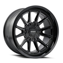 Load image into Gallery viewer, Mayhem 8116 Intrepid 20x9 / 8x165.1 BP / 0mm Offset / 125.2mm Hub Gloss Black Wheel