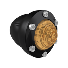 Load image into Gallery viewer, Burly Brand Universal Reaper Amber Front Led Turn Signal Set 5/16 Bolt - Black