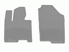 WeatherTech 22-23 Hyundai Tucson (Incl. Hybrid) / Santa Cruz Front Rubber Mats - Grey