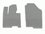 WeatherTech 22-23 Hyundai Tucson (Incl. Hybrid) / Santa Cruz Front Rubber Mats - Grey