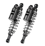 Bitubo WMT0 Twinshocks Adj.: Spring Preload, Reb., Comp., Length 301mm, Piggyback Tank, Chr Edition