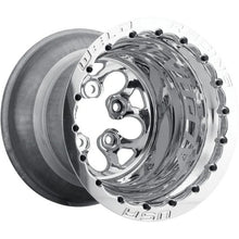 Load image into Gallery viewer, Weld Alpha-1 15x14 / 5x4.75 BP / 2in. BS Polished Wheel - Polished Double Beadlock MT