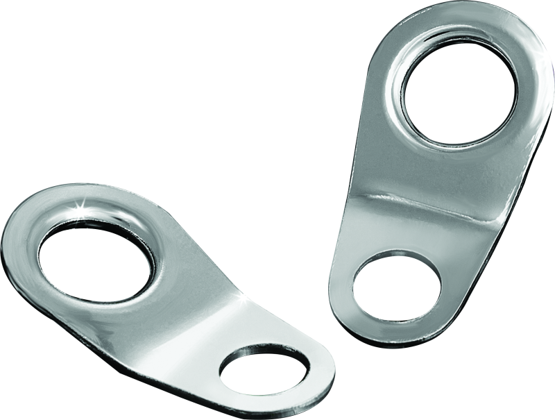 Kuryakyn Tie-Down Bracket/Cable Guides Chrome