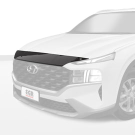 EGR Smoke Finish Superguard Hood Guard for Santa Fe