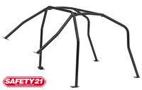 Load image into Gallery viewer, Cusco Safety21 2-Passenger 7-Point BLK Around Dash-Type Roll Cage 99-03 Honda S2000 F20C 2000cc