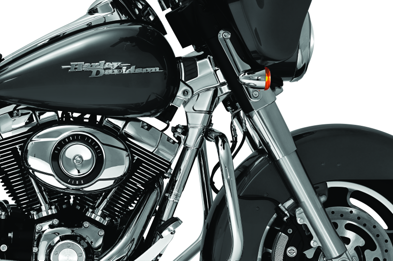 Kuryakyn Neck Cover For 09-13 Touring Models Chrome