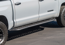 Load image into Gallery viewer, Cali Raised 14-21 Toyota Tundra Step Ed Rock Sliders - No Kick Out/PwdrCoat Plate/PwdrCoat