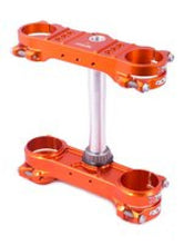 Load image into Gallery viewer, XTrig  13-22 KTM 125-500 / GasGas/ Husqvarna ROCS Tech Triple Clamp 22 mm. Offset M12 - Orange