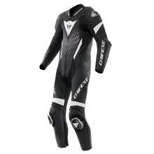 Load image into Gallery viewer, Dainese Laguna Seca 6 1PC Leather Suit Perforated Black/White/Anthracite Size - 44