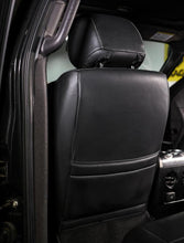 Load image into Gallery viewer, PRP 12-14 Ford Raptor Front Seat Covers (Pair) - Black w Silver Stitch
