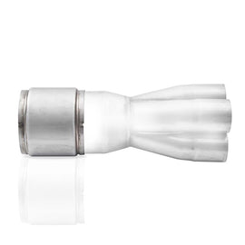 Stainless Works 4in OD 4.75in Body 5in Length Race Muffler